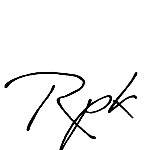 Once you've used our free online signature maker to create your best signature Antro_Vectra_Bolder style, it's time to enjoy all of the benefits that Rpk name signing documents. Rpk signature style 7 images and pictures png