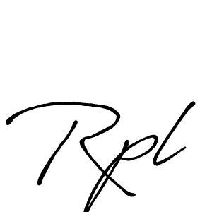 How to Draw Rpl signature style? Antro_Vectra_Bolder is a latest design signature styles for name Rpl. Rpl signature style 7 images and pictures png