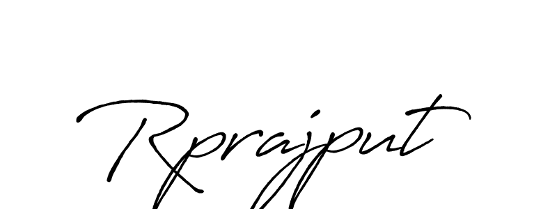 Design your own signature with our free online signature maker. With this signature software, you can create a handwritten (Antro_Vectra_Bolder) signature for name Rprajput. Rprajput signature style 7 images and pictures png