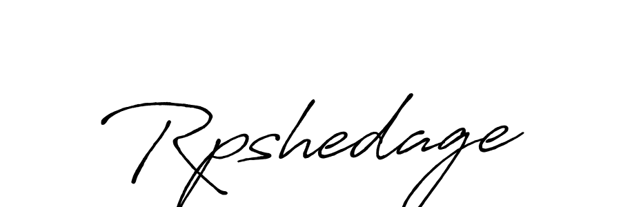 Also You can easily find your signature by using the search form. We will create Rpshedage name handwritten signature images for you free of cost using Antro_Vectra_Bolder sign style. Rpshedage signature style 7 images and pictures png