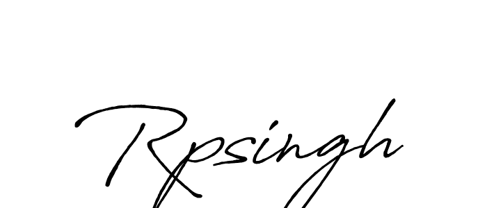 Make a beautiful signature design for name Rpsingh. Use this online signature maker to create a handwritten signature for free. Rpsingh signature style 7 images and pictures png