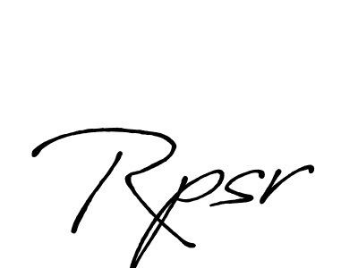 The best way (Antro_Vectra_Bolder) to make a short signature is to pick only two or three words in your name. The name Rpsr include a total of six letters. For converting this name. Rpsr signature style 7 images and pictures png