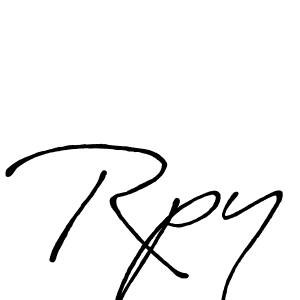 How to Draw Rpy signature style? Antro_Vectra_Bolder is a latest design signature styles for name Rpy. Rpy signature style 7 images and pictures png