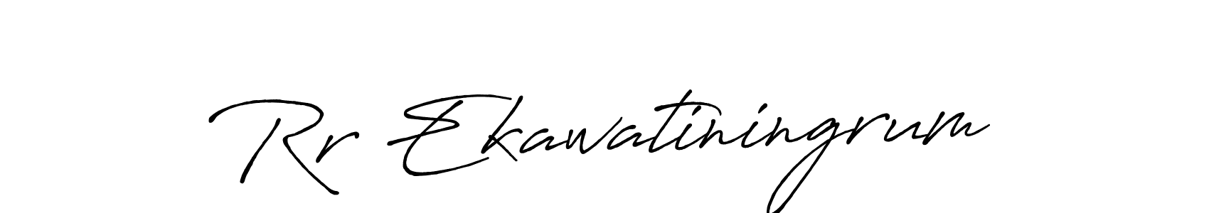 Make a beautiful signature design for name Rr Ekawatiningrum. Use this online signature maker to create a handwritten signature for free. Rr Ekawatiningrum signature style 7 images and pictures png