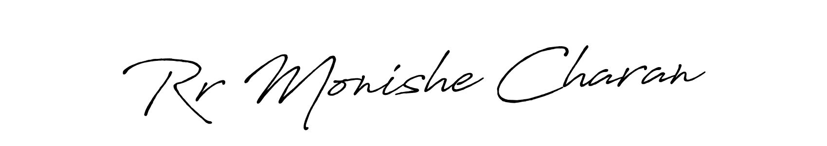 Make a short Rr Monishe Charan signature style. Manage your documents anywhere anytime using Antro_Vectra_Bolder. Create and add eSignatures, submit forms, share and send files easily. Rr Monishe Charan signature style 7 images and pictures png