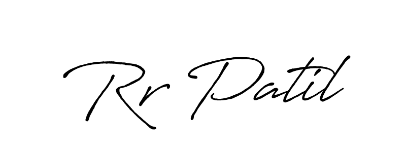 You should practise on your own different ways (Antro_Vectra_Bolder) to write your name (Rr Patil) in signature. don't let someone else do it for you. Rr Patil signature style 7 images and pictures png