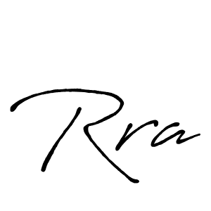 Also we have Rra name is the best signature style. Create professional handwritten signature collection using Antro_Vectra_Bolder autograph style. Rra signature style 7 images and pictures png