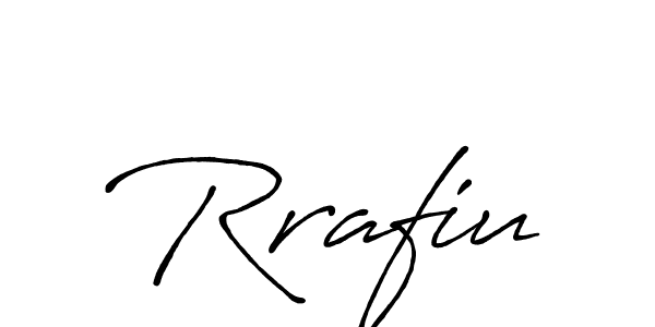 How to make Rrafiu signature? Antro_Vectra_Bolder is a professional autograph style. Create handwritten signature for Rrafiu name. Rrafiu signature style 7 images and pictures png