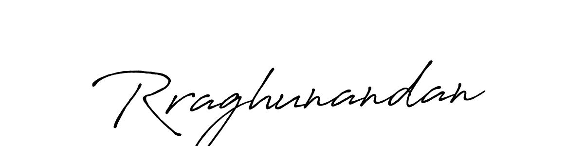 Design your own signature with our free online signature maker. With this signature software, you can create a handwritten (Antro_Vectra_Bolder) signature for name Rraghunandan. Rraghunandan signature style 7 images and pictures png