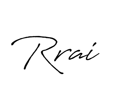 Create a beautiful signature design for name Rrai. With this signature (Antro_Vectra_Bolder) fonts, you can make a handwritten signature for free. Rrai signature style 7 images and pictures png