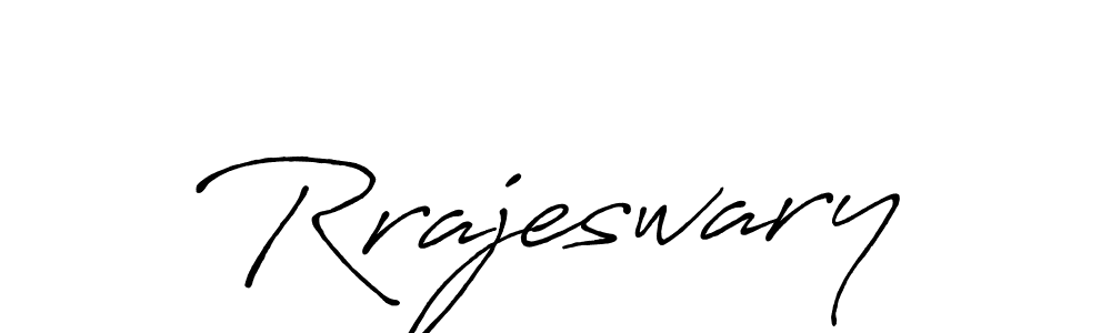 if you are searching for the best signature style for your name Rrajeswary. so please give up your signature search. here we have designed multiple signature styles  using Antro_Vectra_Bolder. Rrajeswary signature style 7 images and pictures png