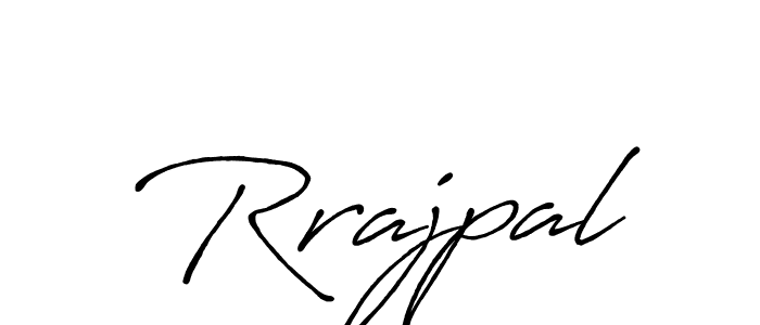 How to Draw Rrajpal signature style? Antro_Vectra_Bolder is a latest design signature styles for name Rrajpal. Rrajpal signature style 7 images and pictures png