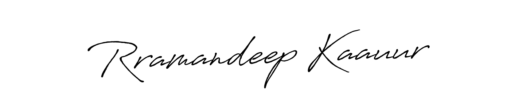 Also You can easily find your signature by using the search form. We will create Rramandeep Kaauur name handwritten signature images for you free of cost using Antro_Vectra_Bolder sign style. Rramandeep Kaauur signature style 7 images and pictures png