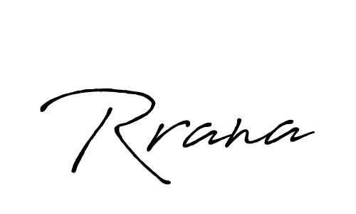 Use a signature maker to create a handwritten signature online. With this signature software, you can design (Antro_Vectra_Bolder) your own signature for name Rrana. Rrana signature style 7 images and pictures png