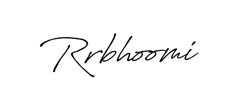 Antro_Vectra_Bolder is a professional signature style that is perfect for those who want to add a touch of class to their signature. It is also a great choice for those who want to make their signature more unique. Get Rrbhoomi name to fancy signature for free. Rrbhoomi signature style 7 images and pictures png