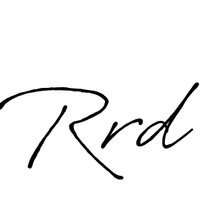 Similarly Antro_Vectra_Bolder is the best handwritten signature design. Signature creator online .You can use it as an online autograph creator for name Rrd. Rrd signature style 7 images and pictures png