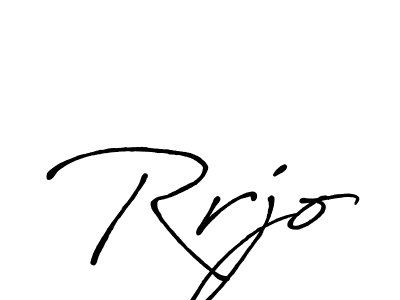 Best and Professional Signature Style for Rrjo. Antro_Vectra_Bolder Best Signature Style Collection. Rrjo signature style 7 images and pictures png