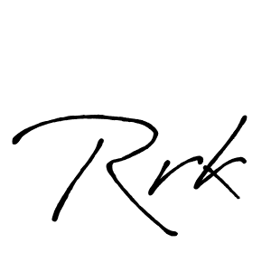 Antro_Vectra_Bolder is a professional signature style that is perfect for those who want to add a touch of class to their signature. It is also a great choice for those who want to make their signature more unique. Get Rrk name to fancy signature for free. Rrk signature style 7 images and pictures png