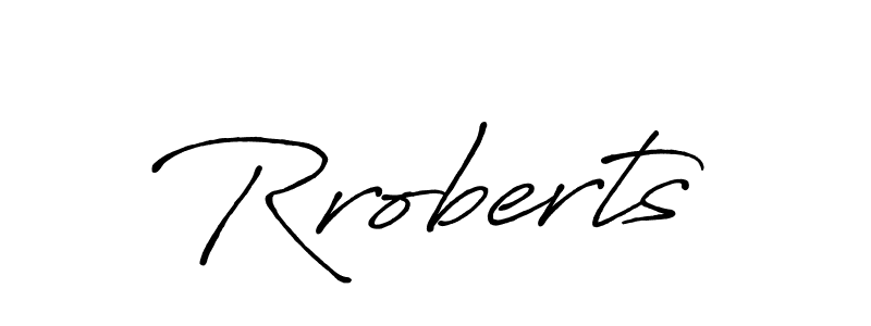 Make a beautiful signature design for name Rroberts. Use this online signature maker to create a handwritten signature for free. Rroberts signature style 7 images and pictures png