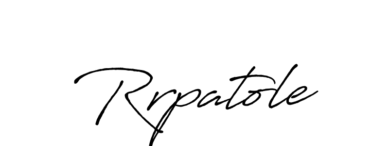 It looks lik you need a new signature style for name Rrpatole. Design unique handwritten (Antro_Vectra_Bolder) signature with our free signature maker in just a few clicks. Rrpatole signature style 7 images and pictures png