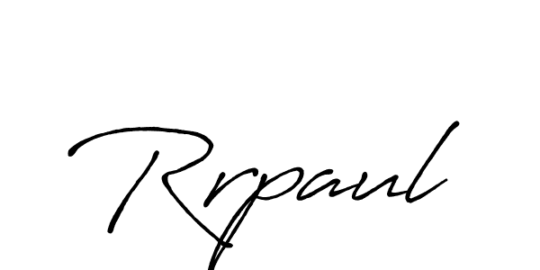 Design your own signature with our free online signature maker. With this signature software, you can create a handwritten (Antro_Vectra_Bolder) signature for name Rrpaul. Rrpaul signature style 7 images and pictures png