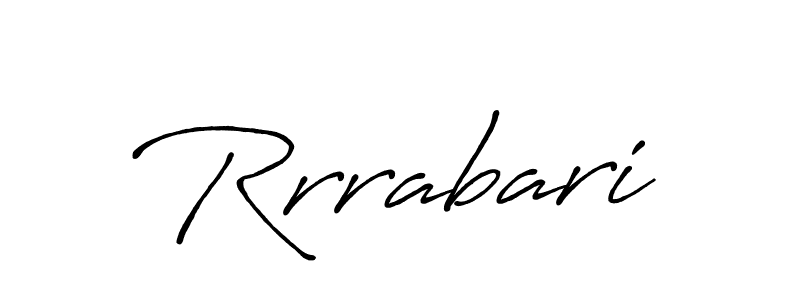 Use a signature maker to create a handwritten signature online. With this signature software, you can design (Antro_Vectra_Bolder) your own signature for name Rrrabari. Rrrabari signature style 7 images and pictures png