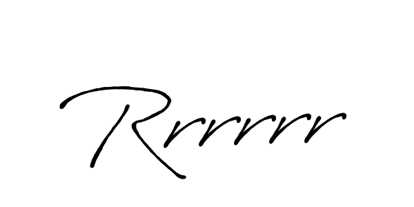 Rrrrrr stylish signature style. Best Handwritten Sign (Antro_Vectra_Bolder) for my name. Handwritten Signature Collection Ideas for my name Rrrrrr. Rrrrrr signature style 7 images and pictures png