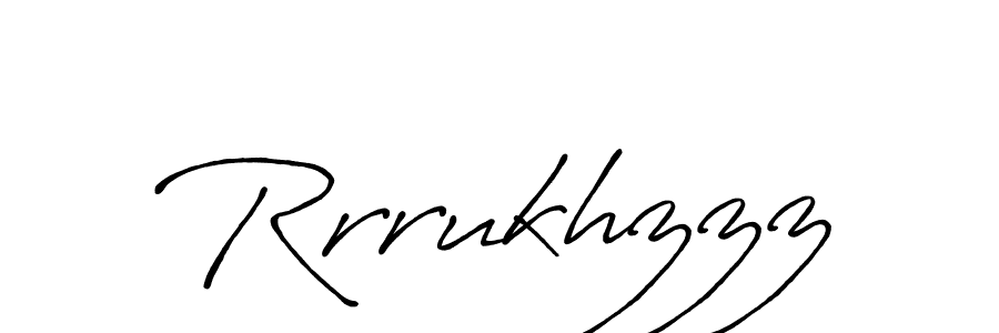 Make a beautiful signature design for name Rrrukhzzz. With this signature (Antro_Vectra_Bolder) style, you can create a handwritten signature for free. Rrrukhzzz signature style 7 images and pictures png