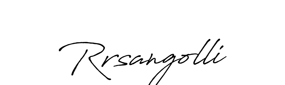 How to make Rrsangolli signature? Antro_Vectra_Bolder is a professional autograph style. Create handwritten signature for Rrsangolli name. Rrsangolli signature style 7 images and pictures png