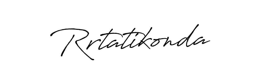 How to make Rrtatikonda signature? Antro_Vectra_Bolder is a professional autograph style. Create handwritten signature for Rrtatikonda name. Rrtatikonda signature style 7 images and pictures png