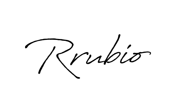 The best way (Antro_Vectra_Bolder) to make a short signature is to pick only two or three words in your name. The name Rrubio include a total of six letters. For converting this name. Rrubio signature style 7 images and pictures png