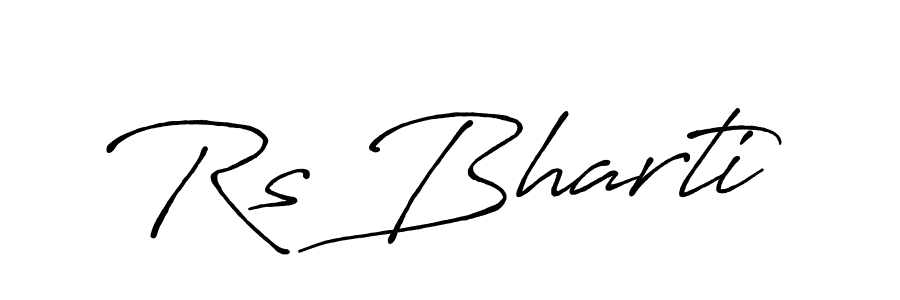 This is the best signature style for the Rs Bharti name. Also you like these signature font (Antro_Vectra_Bolder). Mix name signature. Rs Bharti signature style 7 images and pictures png