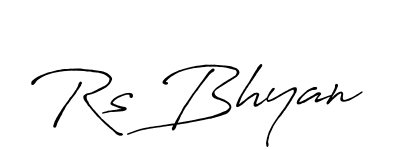 This is the best signature style for the Rs Bhyan name. Also you like these signature font (Antro_Vectra_Bolder). Mix name signature. Rs Bhyan signature style 7 images and pictures png