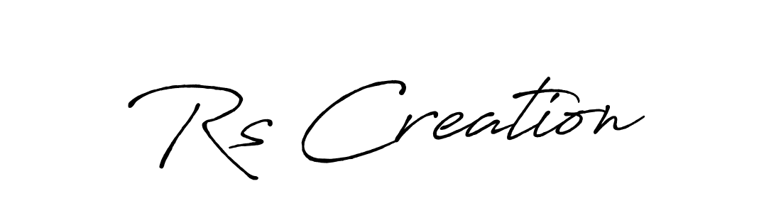 Check out images of Autograph of Rs Creation name. Actor Rs Creation Signature Style. Antro_Vectra_Bolder is a professional sign style online. Rs Creation signature style 7 images and pictures png