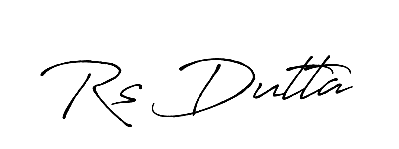 You should practise on your own different ways (Antro_Vectra_Bolder) to write your name (Rs Dutta) in signature. don't let someone else do it for you. Rs Dutta signature style 7 images and pictures png