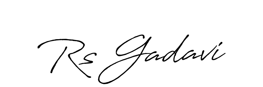Similarly Antro_Vectra_Bolder is the best handwritten signature design. Signature creator online .You can use it as an online autograph creator for name Rs Gadavi. Rs Gadavi signature style 7 images and pictures png