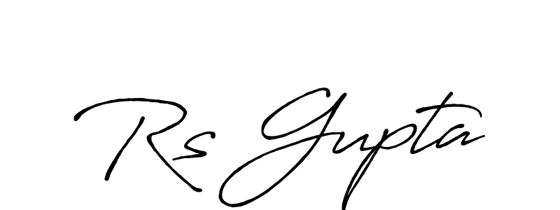 Once you've used our free online signature maker to create your best signature Antro_Vectra_Bolder style, it's time to enjoy all of the benefits that Rs Gupta name signing documents. Rs Gupta signature style 7 images and pictures png