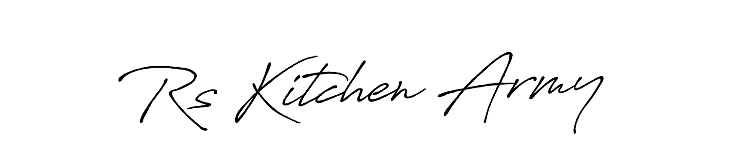 Best and Professional Signature Style for Rs Kitchen Army. Antro_Vectra_Bolder Best Signature Style Collection. Rs Kitchen Army signature style 7 images and pictures png