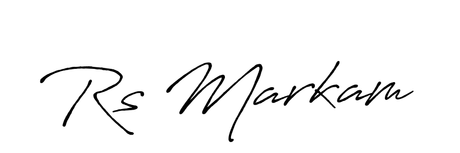 Best and Professional Signature Style for Rs Markam. Antro_Vectra_Bolder Best Signature Style Collection. Rs Markam signature style 7 images and pictures png