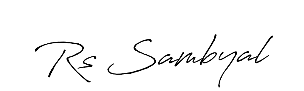 Here are the top 10 professional signature styles for the name Rs Sambyal. These are the best autograph styles you can use for your name. Rs Sambyal signature style 7 images and pictures png