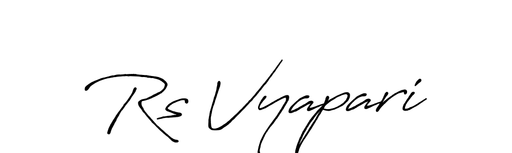 Make a beautiful signature design for name Rs Vyapari. Use this online signature maker to create a handwritten signature for free. Rs Vyapari signature style 7 images and pictures png