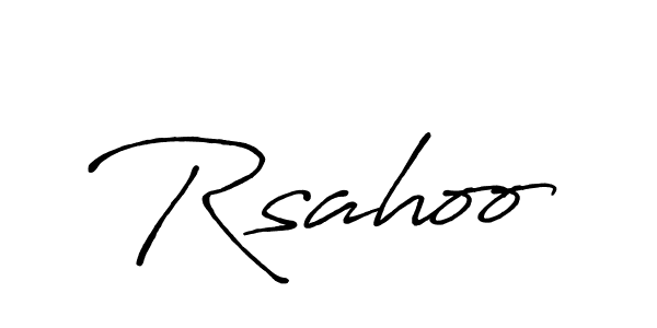 How to Draw Rsahoo signature style? Antro_Vectra_Bolder is a latest design signature styles for name Rsahoo. Rsahoo signature style 7 images and pictures png