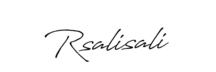 How to Draw Rsalisali signature style? Antro_Vectra_Bolder is a latest design signature styles for name Rsalisali. Rsalisali signature style 7 images and pictures png