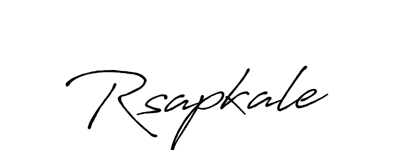 Also You can easily find your signature by using the search form. We will create Rsapkale name handwritten signature images for you free of cost using Antro_Vectra_Bolder sign style. Rsapkale signature style 7 images and pictures png
