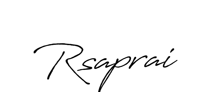 Once you've used our free online signature maker to create your best signature Antro_Vectra_Bolder style, it's time to enjoy all of the benefits that Rsaprai name signing documents. Rsaprai signature style 7 images and pictures png