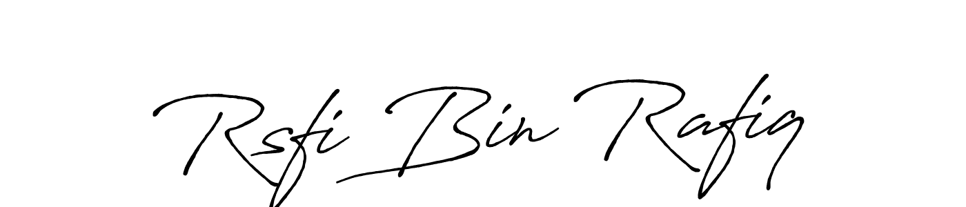 You should practise on your own different ways (Antro_Vectra_Bolder) to write your name (Rsfi Bin Rafiq) in signature. don't let someone else do it for you. Rsfi Bin Rafiq signature style 7 images and pictures png