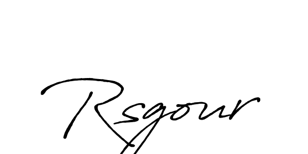 Best and Professional Signature Style for Rsgour. Antro_Vectra_Bolder Best Signature Style Collection. Rsgour signature style 7 images and pictures png