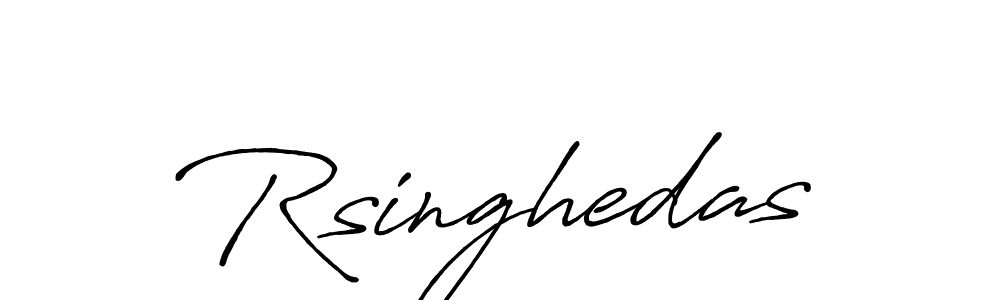 if you are searching for the best signature style for your name Rsinghedas. so please give up your signature search. here we have designed multiple signature styles  using Antro_Vectra_Bolder. Rsinghedas signature style 7 images and pictures png