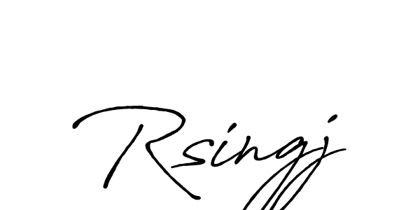Make a short Rsingj signature style. Manage your documents anywhere anytime using Antro_Vectra_Bolder. Create and add eSignatures, submit forms, share and send files easily. Rsingj signature style 7 images and pictures png