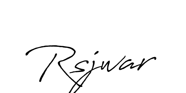 Also You can easily find your signature by using the search form. We will create Rsjwar name handwritten signature images for you free of cost using Antro_Vectra_Bolder sign style. Rsjwar signature style 7 images and pictures png